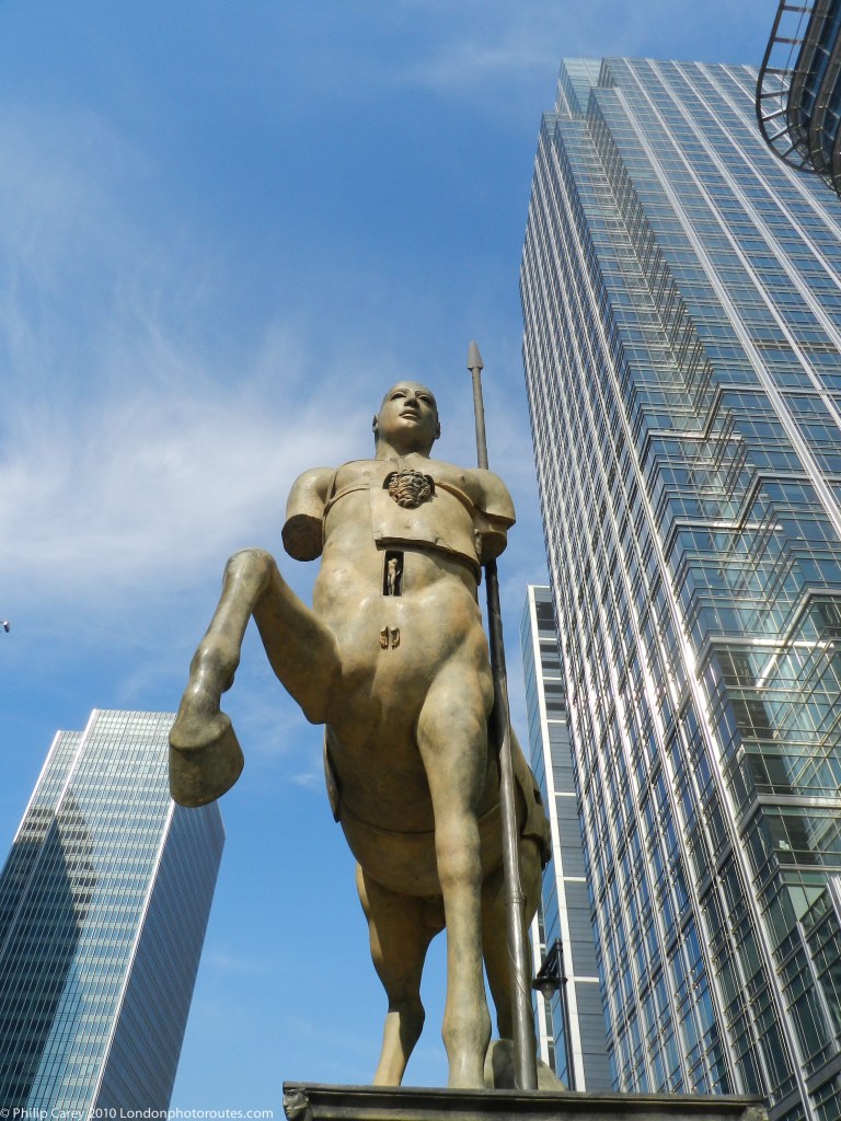 Igor Mitoraj’s Centauro – Morning – Montgomery Square