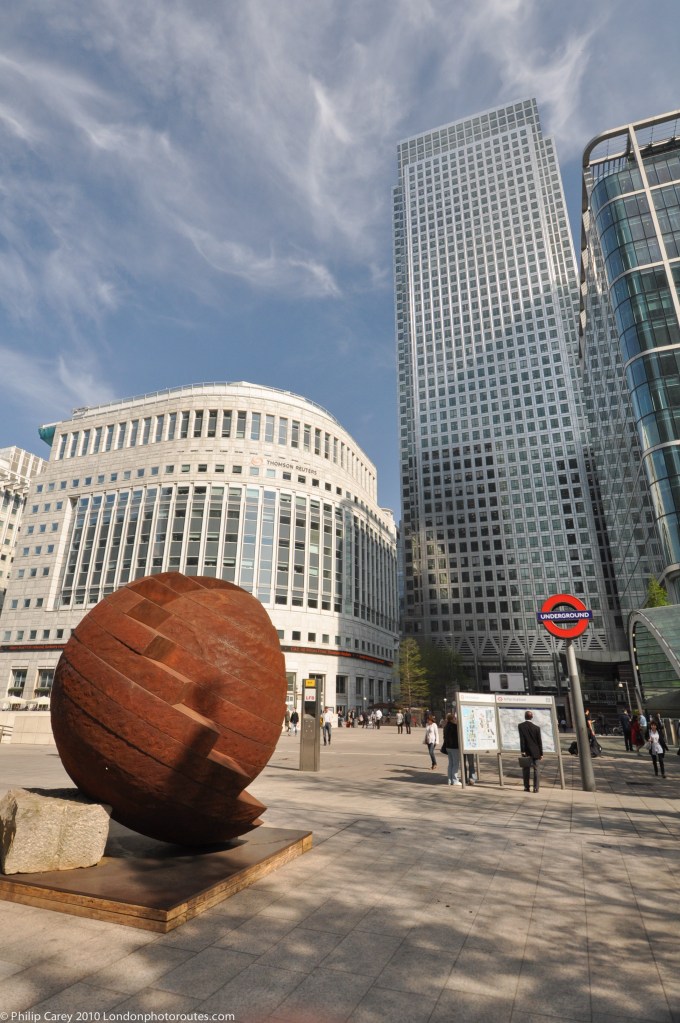 Art on the Street – (old exhibition) Canary Wharf near Reuters Plaza