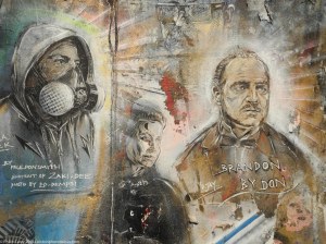 Work by Don (Paul Don Smith) Hanbury Road - Commercial Steet