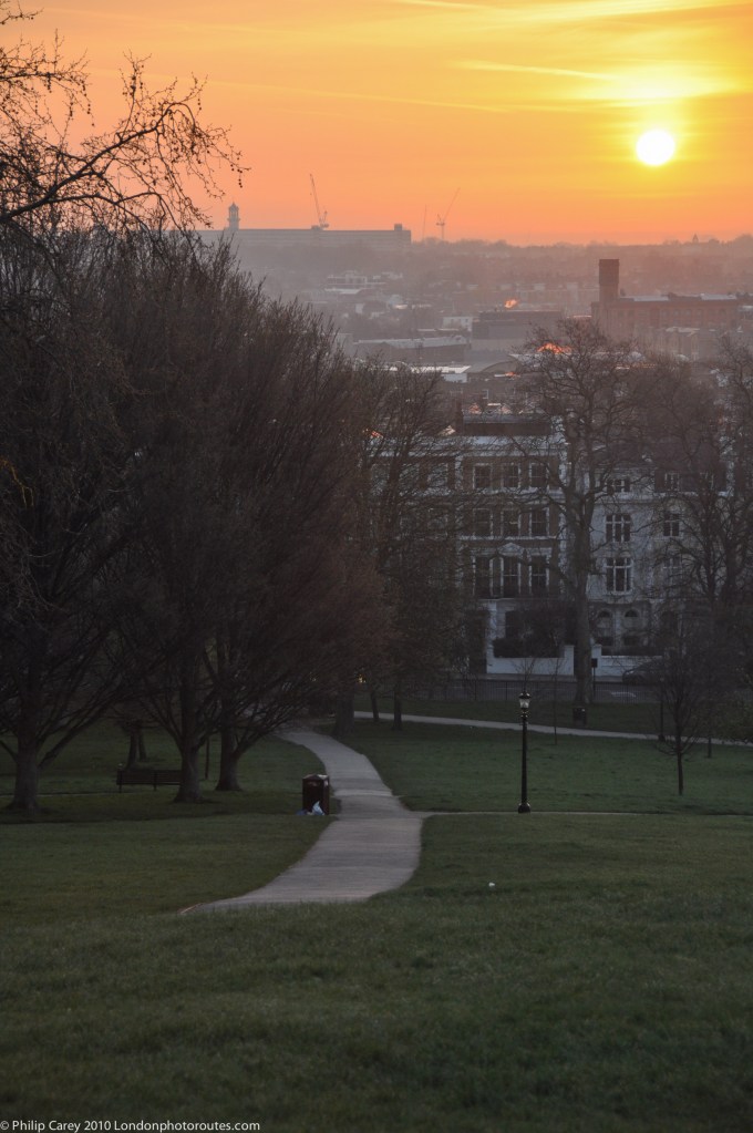View from Primrose Hill Sunrise