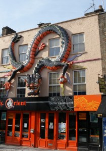 Dragon Art on Max Orient Restaurant Camden High Street