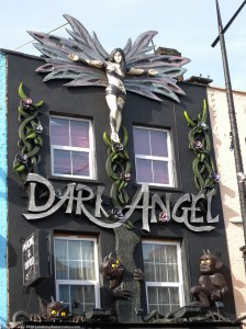 Dark Angel shop front Art - Camden High Street