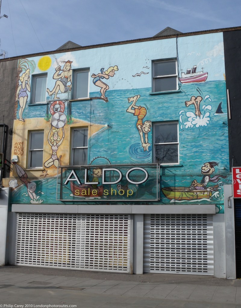 Painted Shopfront - Camden High Street