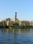 Old Chelsea Waterworks Tower - Grosvenor Canal from South Bank