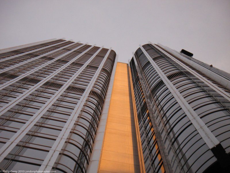 STRAIGHT - View up Tower 42 - Old Broad Street City of London