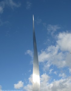 POINTED - The Greenwich Peninsula Spire by Barr Gazetas - O2 Arena North Greenwich