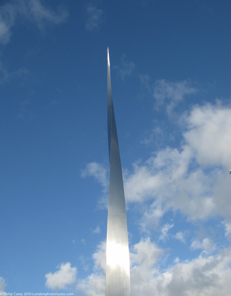 POINTED - The Greenwich Peninsula Spire by Barr Gazetas - O2 Arena North Greenwich
