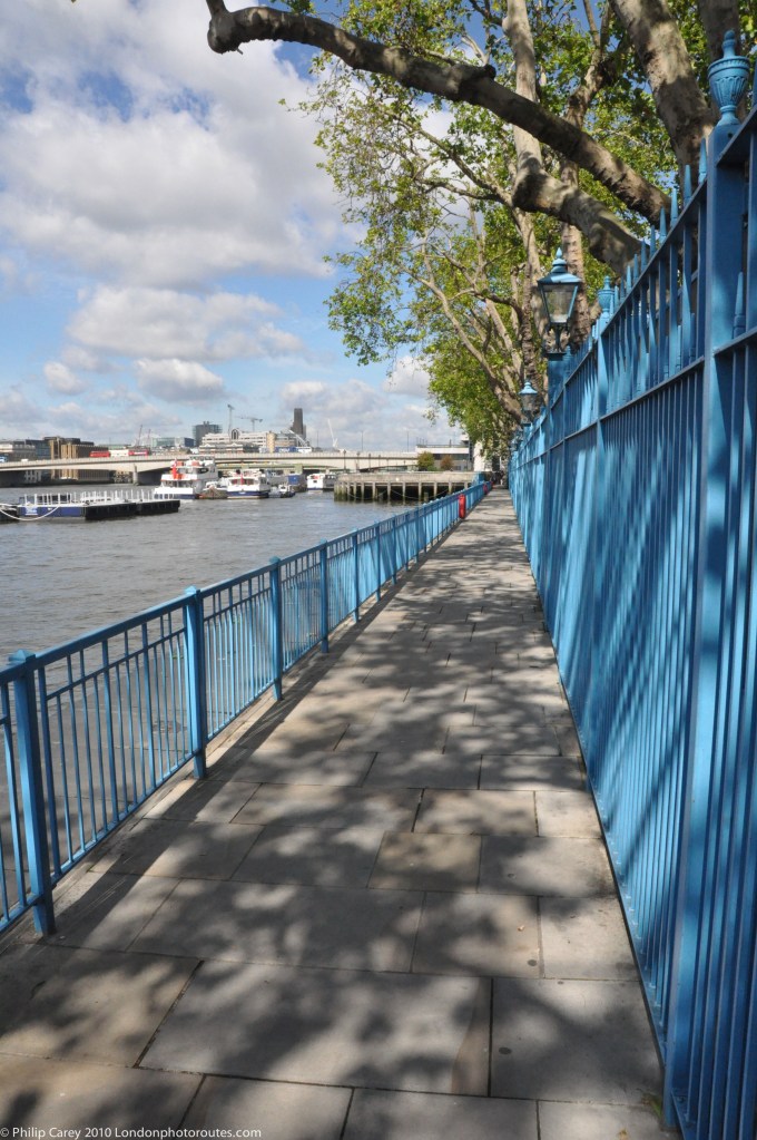 Old Billingsgate Market - River path