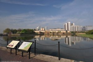 London Runs and Photo Routes - Salt Marsh Reserve- looking East