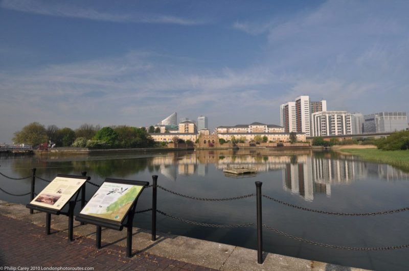 London Runs and Photo Routes - Salt Marsh Reserve- looking East