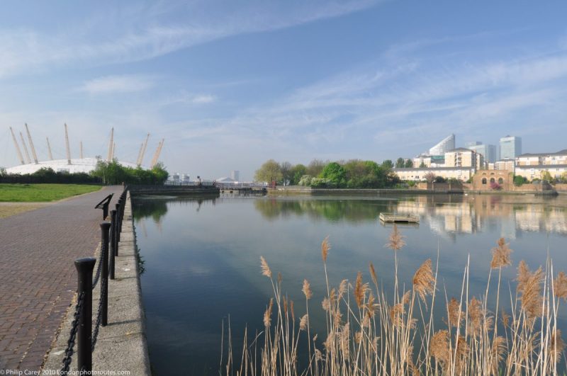 London Runs and Photo Routes - Salt Marsh Reserve- East India Dock Basin