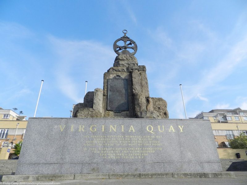 London Runs and Photo Routes - Virginia Quay - west of East India Dock basin