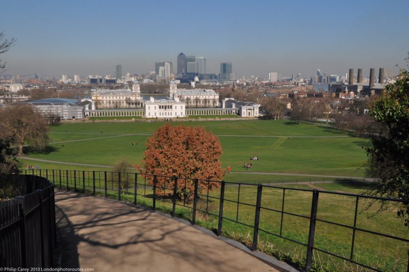 London Runs and Photo Routes - View from outside Royal Observatory
