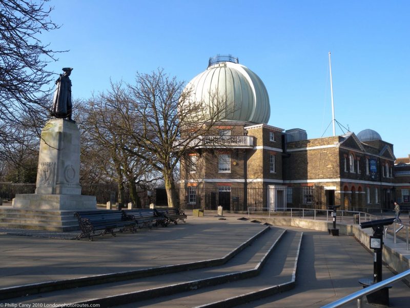 London Runs and Photo Routes -General James Wolfe statue and Royal Observatory