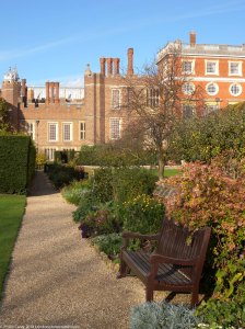 Hampton Court Palace from Pond Garden