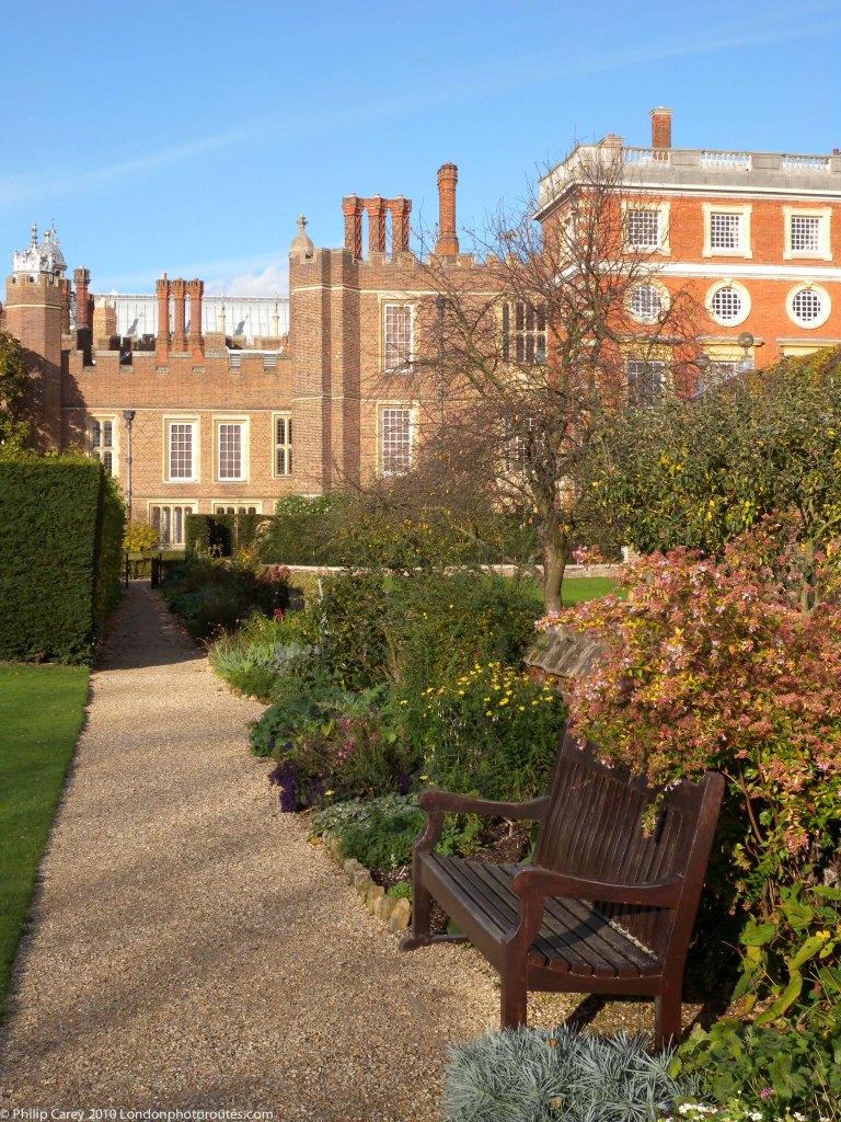 Hampton Court Palace from Pond Garden