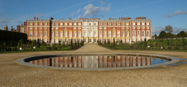 Hampton Court Palace from the Privy Garden