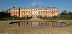 Hampton Court Palace from the Privy Garden