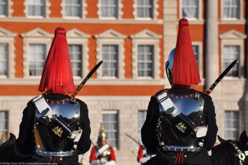 House Hold Cavalry in Horse Guards Parade