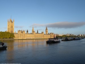 Houses of Parliament from Lambeth Bridge