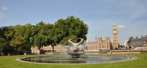 Houses of Parliament as seen from St Thomas's hospital