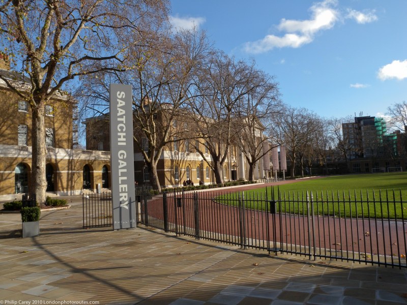 The Saatchi Gallery within the The Duke of York's Headquarters view