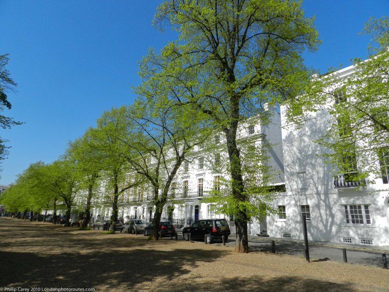 Residential street by Kings Road