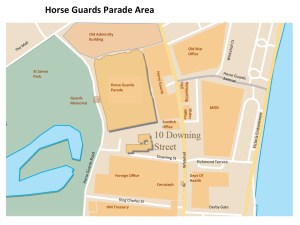 Map Horse Guards Parade