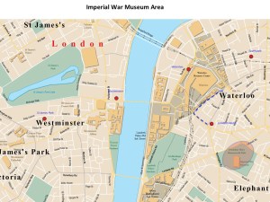 Imperial War Museum Map