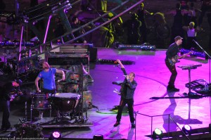 Coldplay during Summer set
