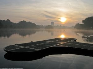 London Runs and Photo Routes - Serpentine - Hyde Park - Sunrise