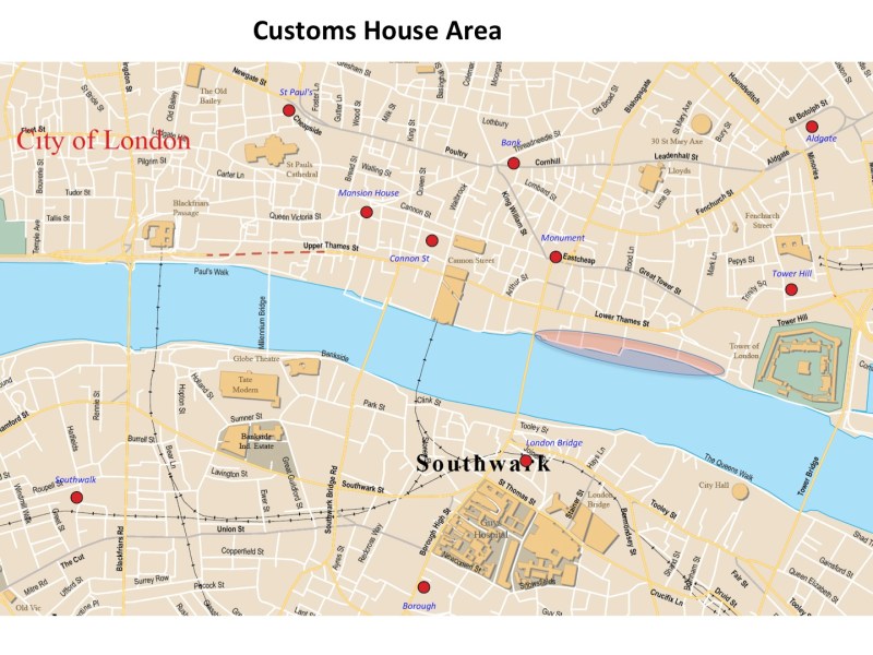 customs house map