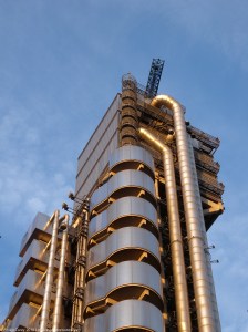 Lloyds of London Top view