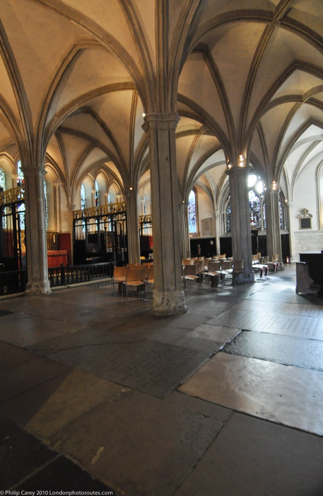 Internal View of Southwark cathedral