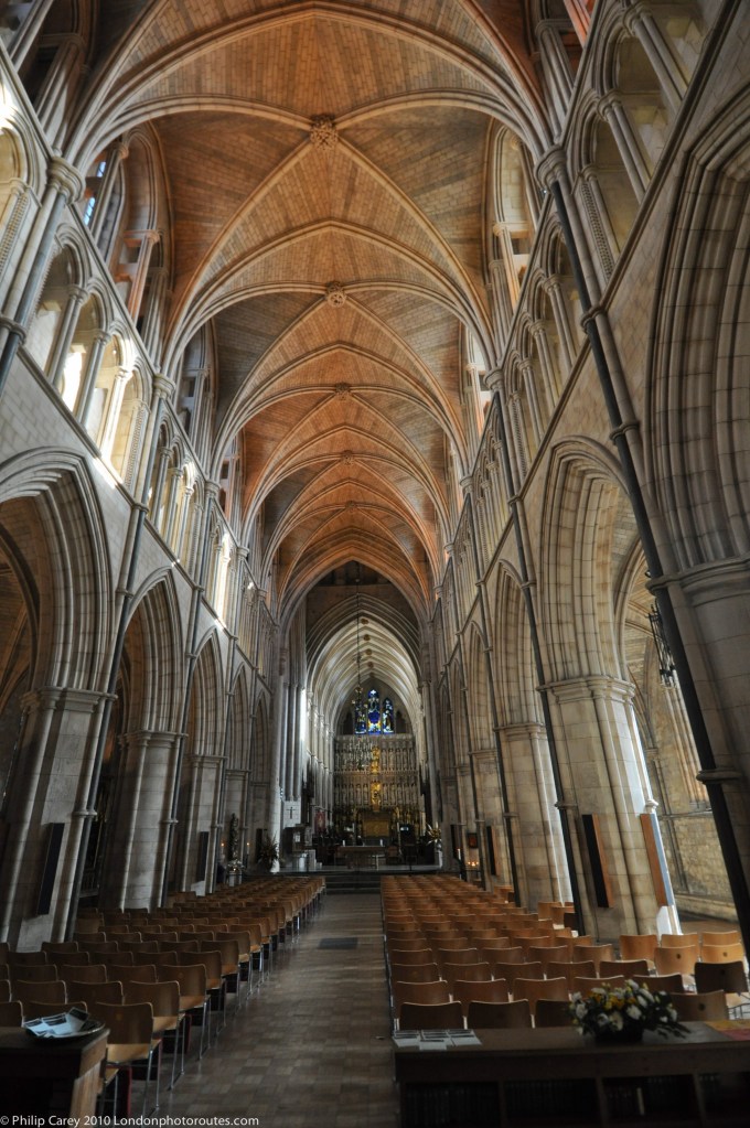 Internal View of Southwark cathedra