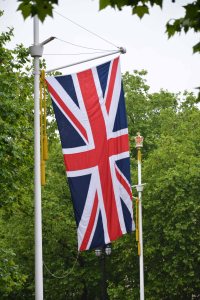 Union Jack on the Mall London