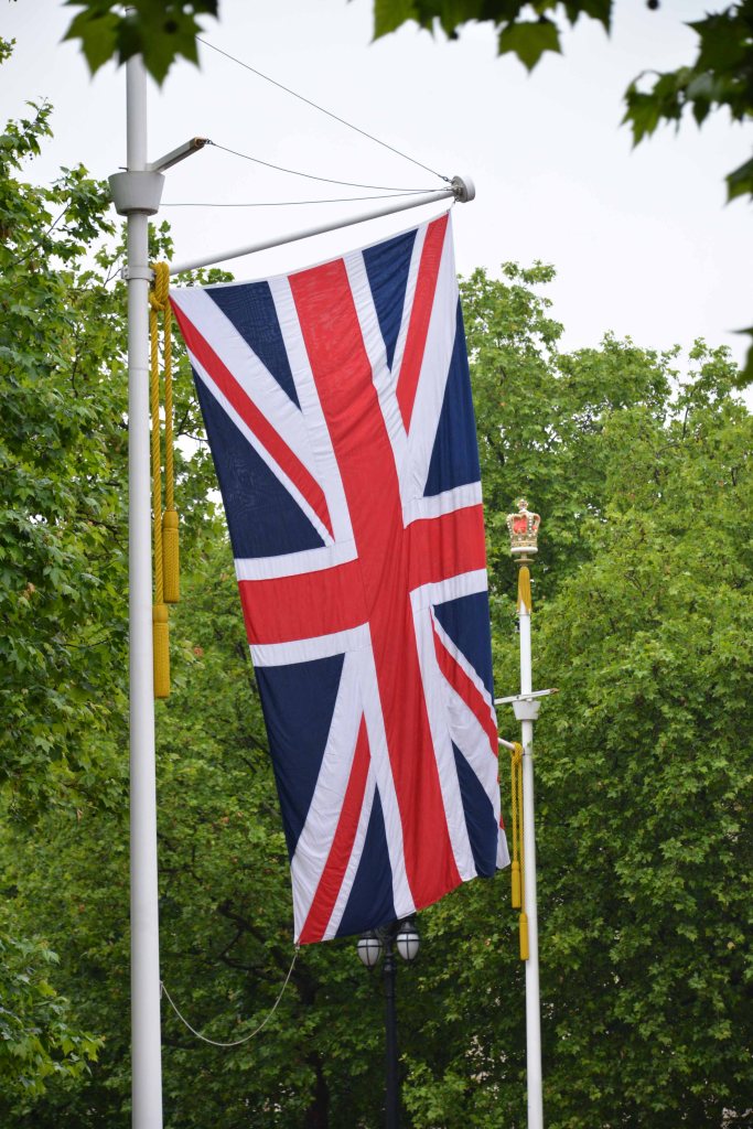 Union Jack on the Mall London