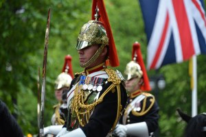 Household Calvary Standard Parade - Blues and Royals
