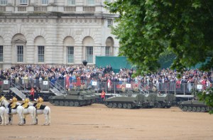 Household Calvary Standard Parade - Armour Division parade
