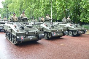 Household Calvary Standard Parade - Armoured Division leave 2