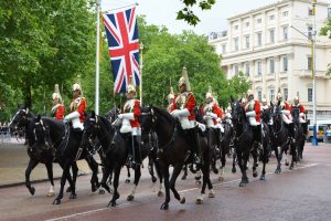 Household Calvary Standard Parade - Life Guards division