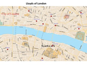 lloyds of London map