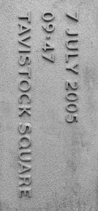 7/7 London Bombing Memorial -Hyde park Tavistock Square Victims