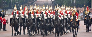 Queens Escort Life Guards Household Cavalry