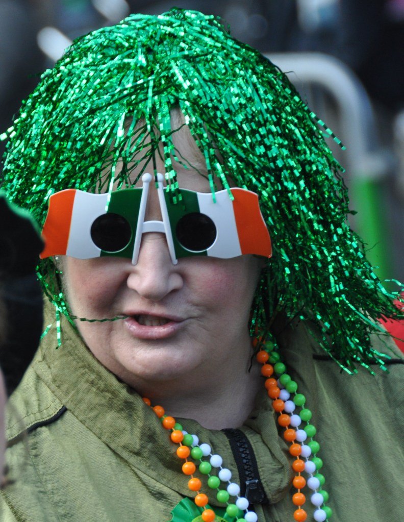 St Patrick Day Parade - spectator