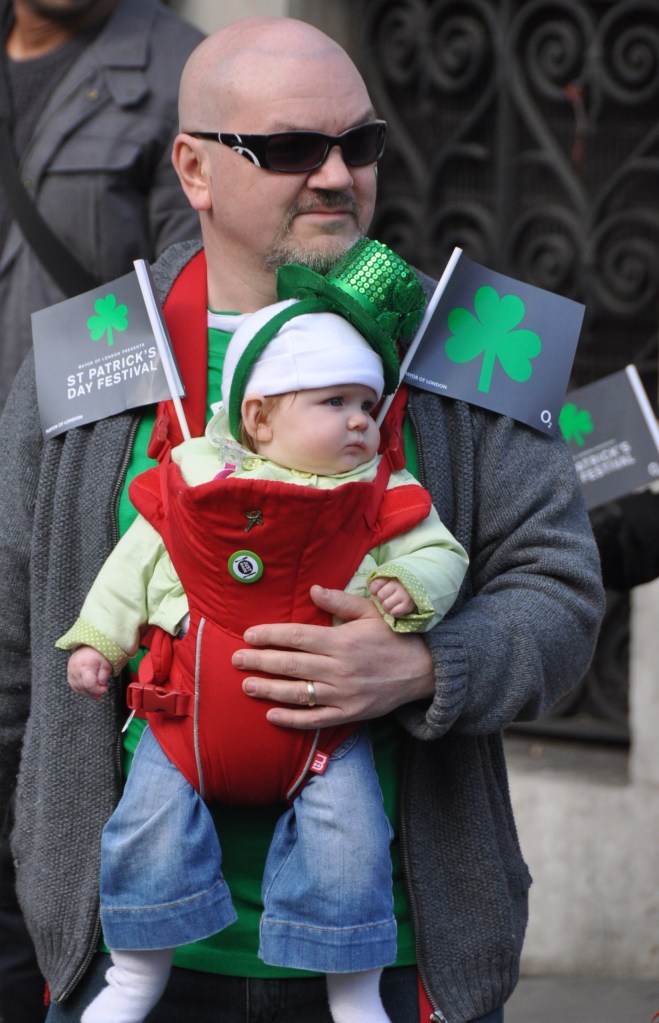 St Patrick Day Parade - spectator
