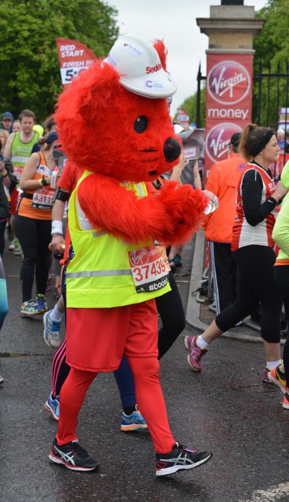 Fancy Dress runner London Marathon