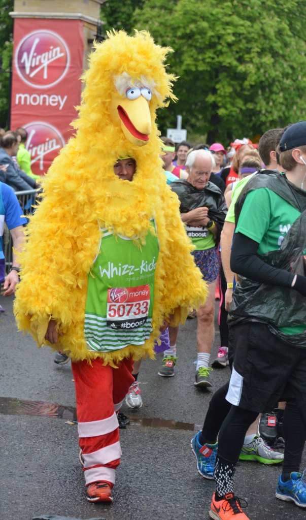Fancy Dress runner London Marathon