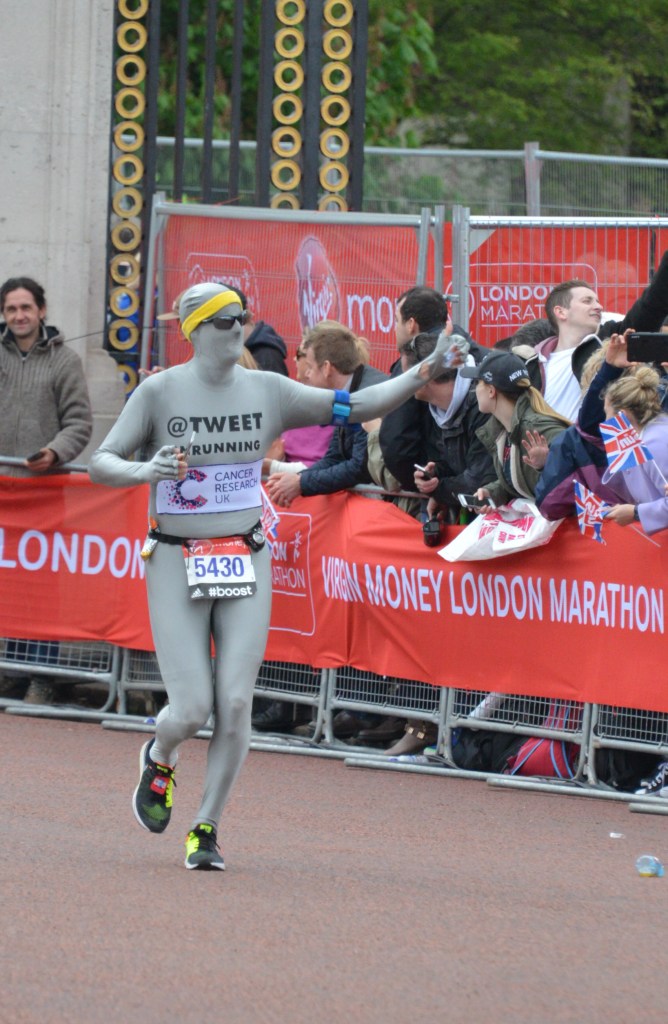 Fancy Dress runner London Marathon