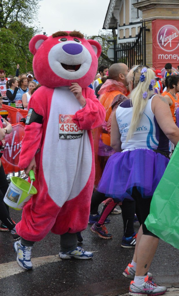 Fancy Dress runner London Marathon
